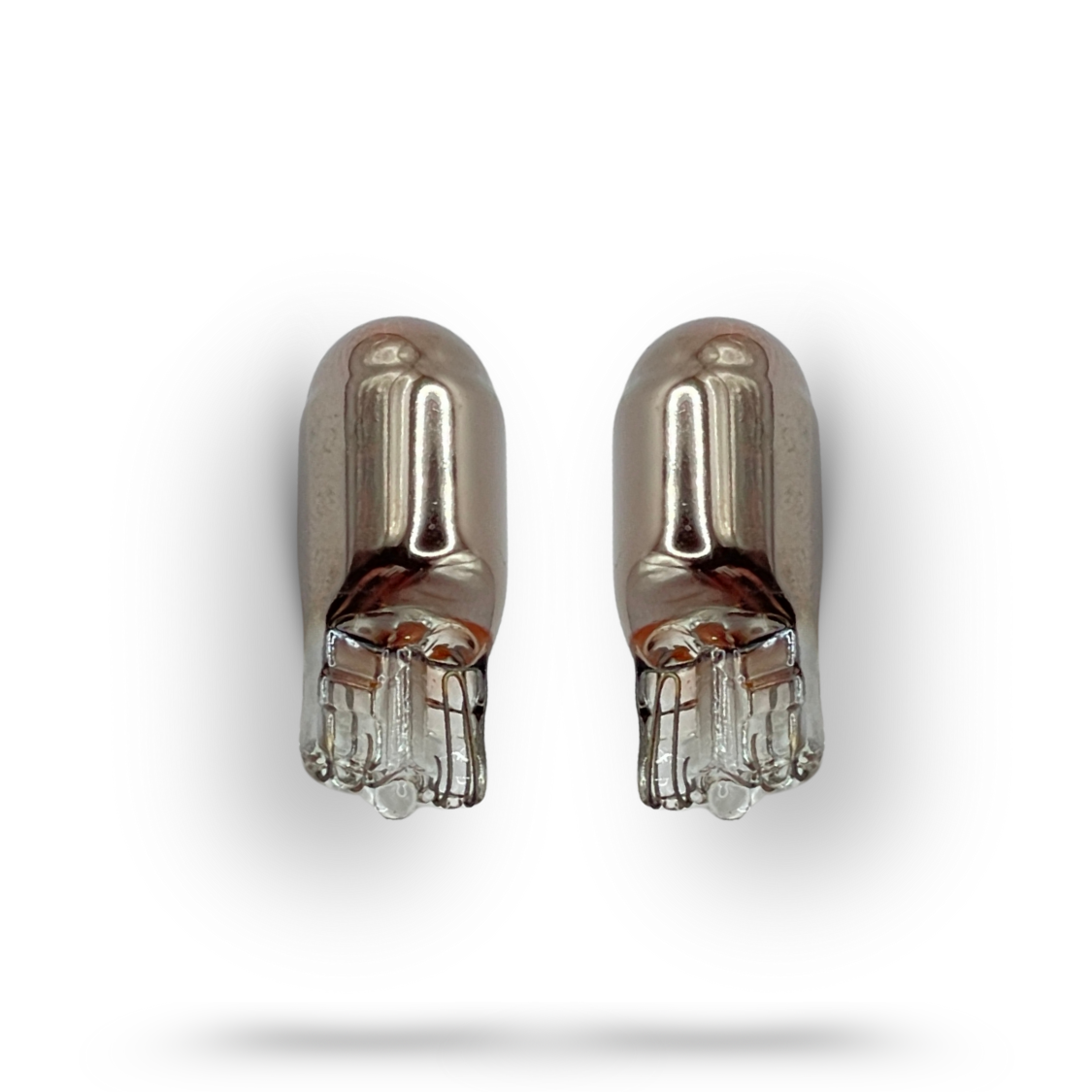 T10 Chrome lampor W5W (12V/5W) - PAR