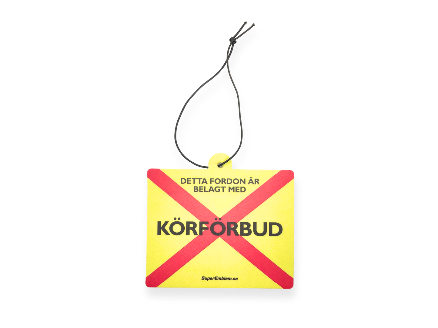 Doftgran - Körförbud (Spansk Flagga)