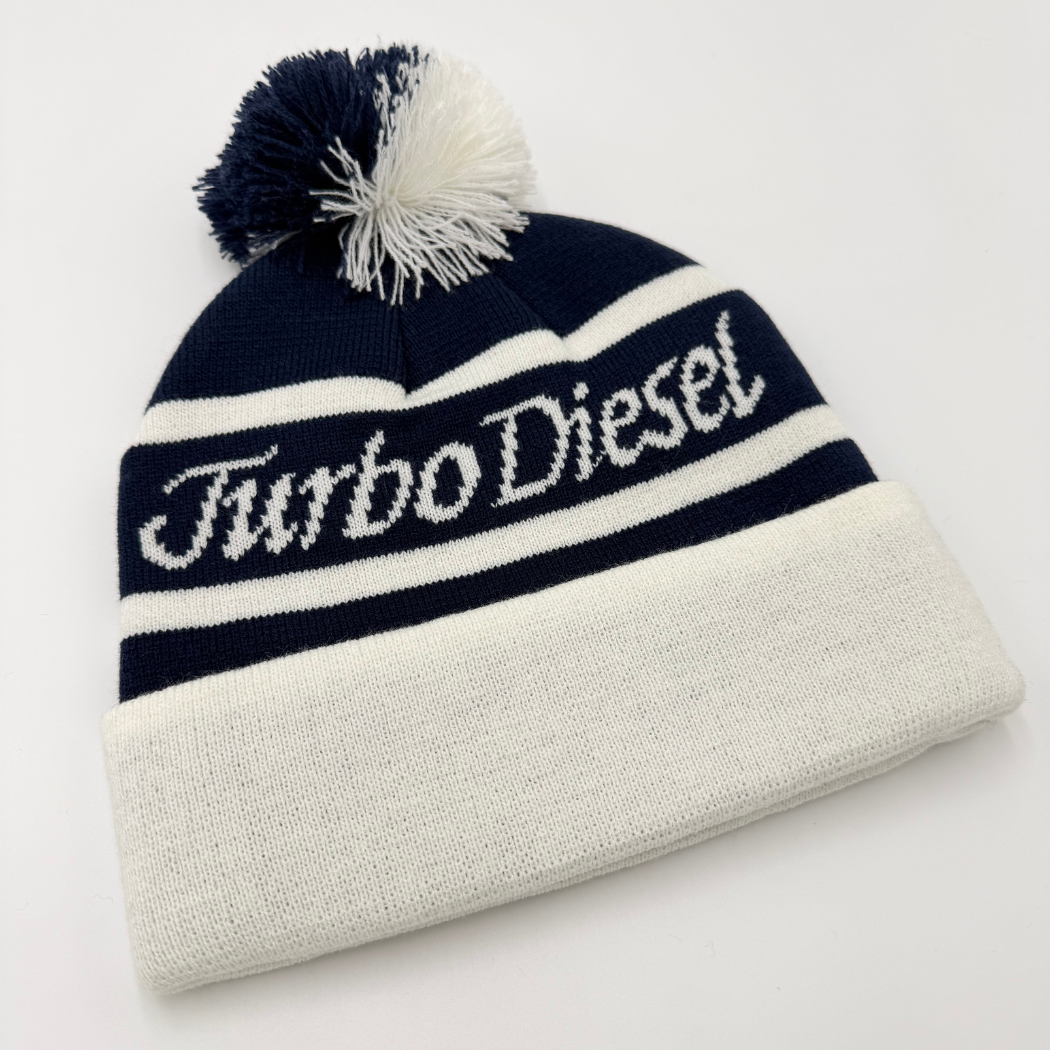 Mössa - Turbo Diesel Vit/Mörkblå
