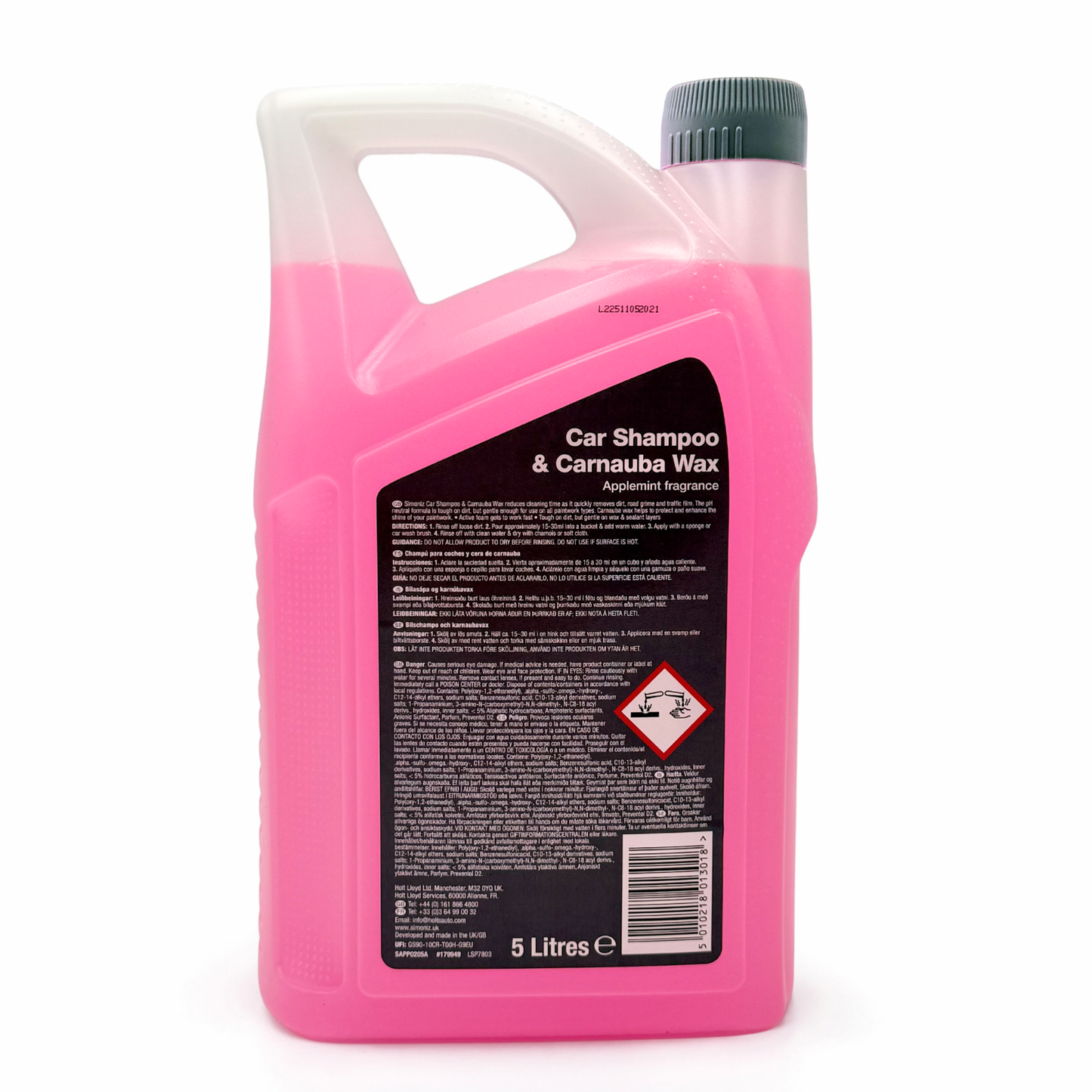 Simoniz Bilschampo Carnauba-vax 5L
