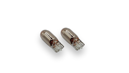 T10 Chrome lampor W5W (12V/5W) - PAR