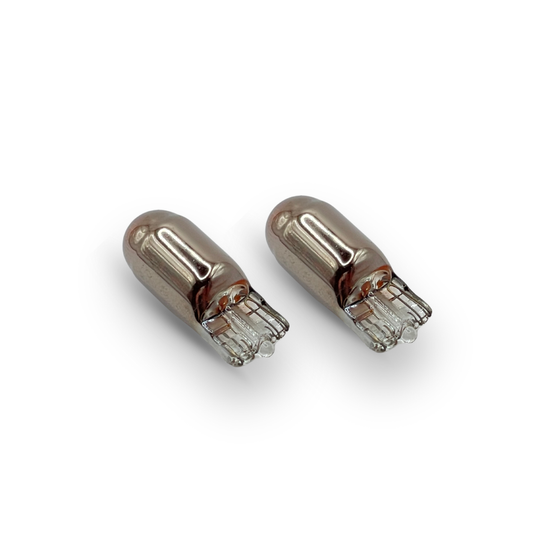 T10 Chrome lampor W5W (12V/5W) - PAR