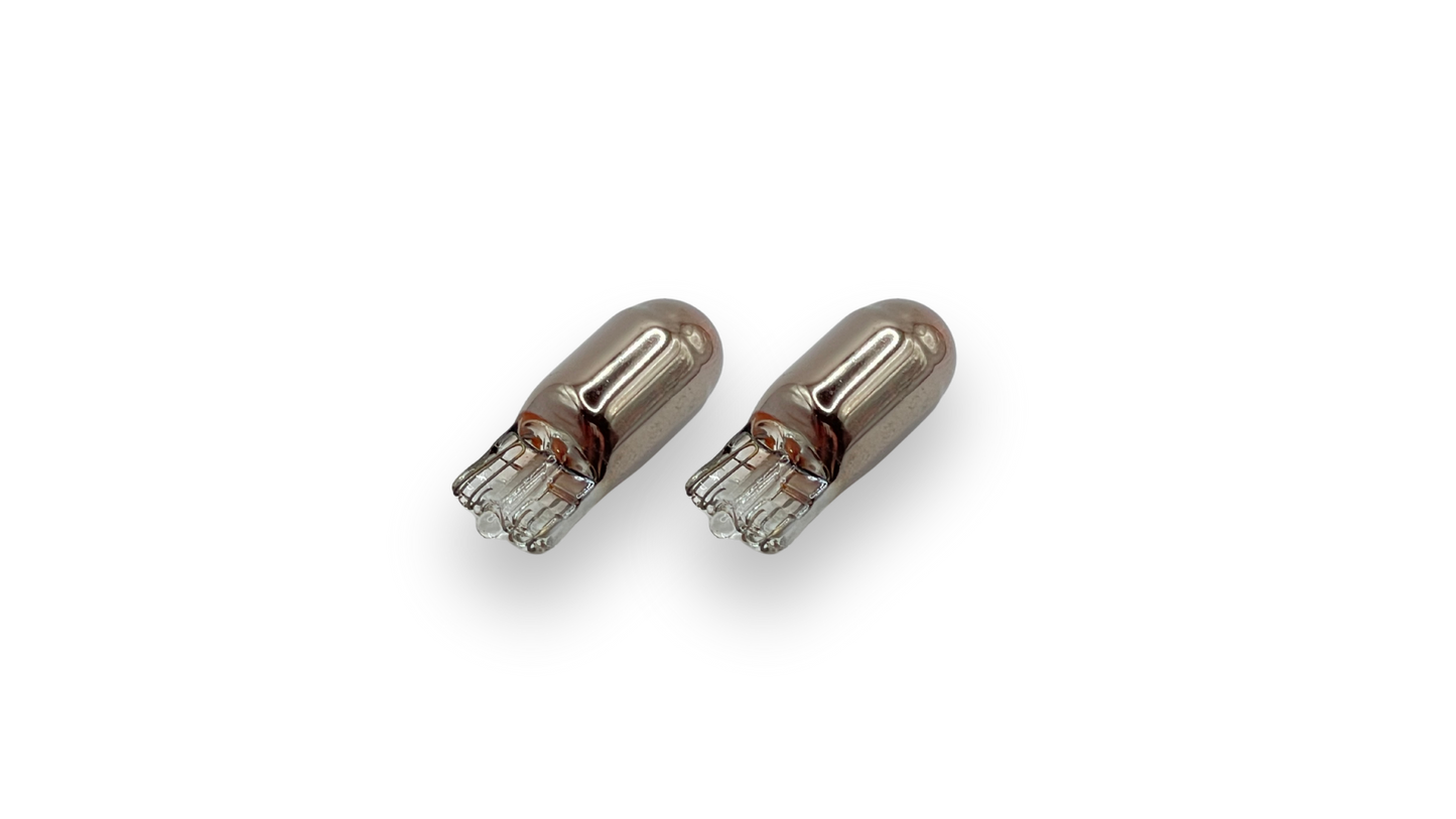 T10 Chrome lampor W5W (12V/5W) - PAR