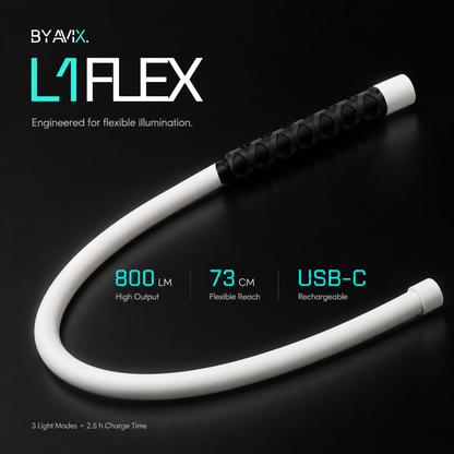 BY AVIX® | L1 Flex Arbetslampa