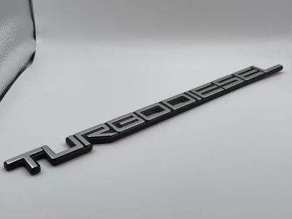 Turbo Diesel Bagage Emblem