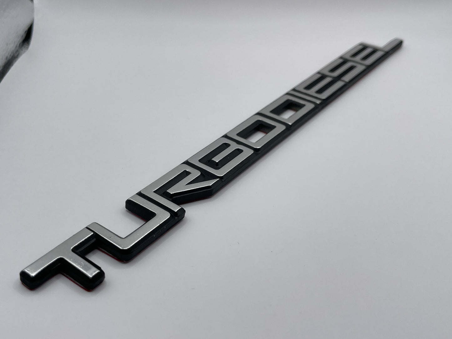 Turbo Diesel Luggage Emblem