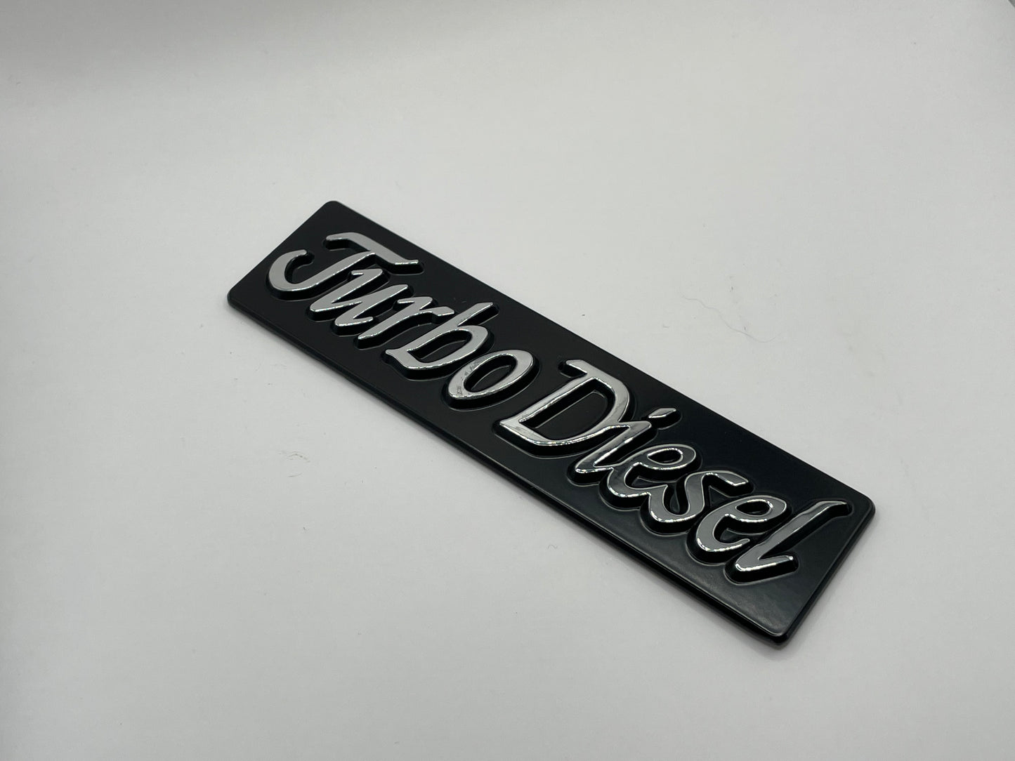 Turbo Diesel Emblem