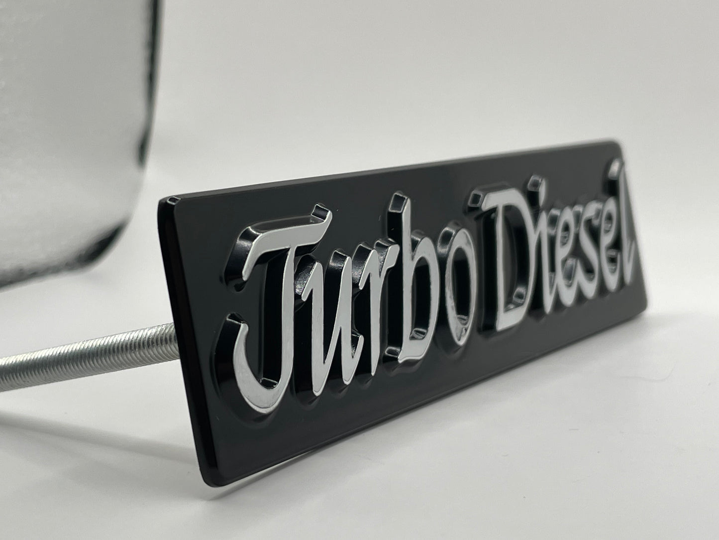 Turbo Diesel Emblem