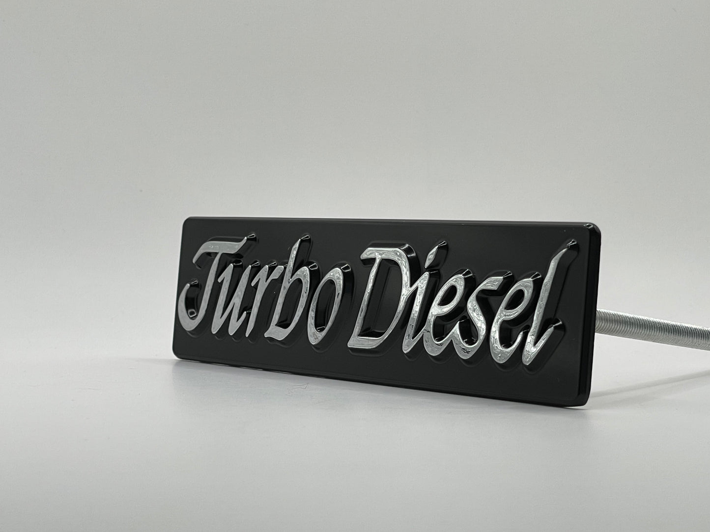 Turbo Diesel Emblem