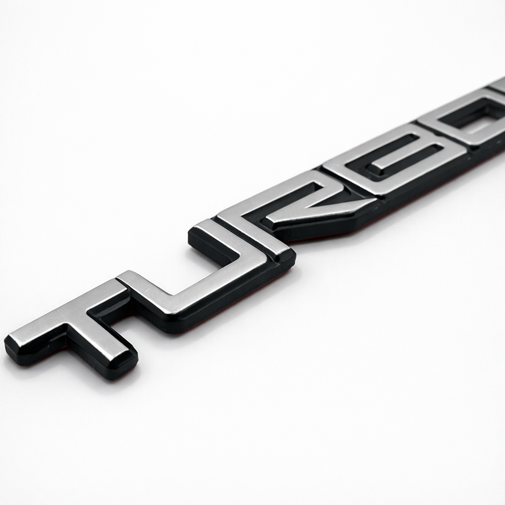 Turbo Diesel Luggage Emblem