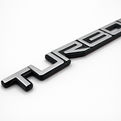 Turbo Diesel Luggage Emblem