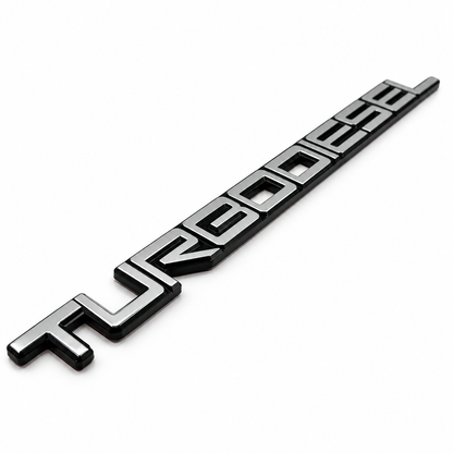 Turbo Diesel Bagage Emblem