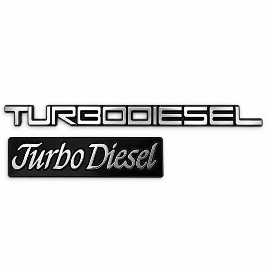 Turbo Diesel Emblem Pack