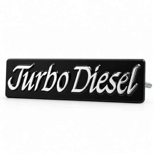 Turbo Diesel Emblem