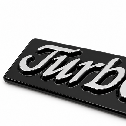 Turbo Diesel Emblem